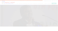 Desktop Screenshot of math2merit.com